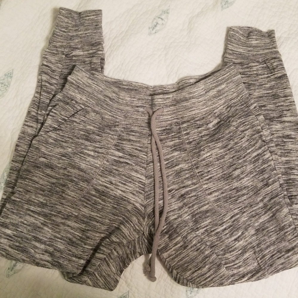 Gray joggers